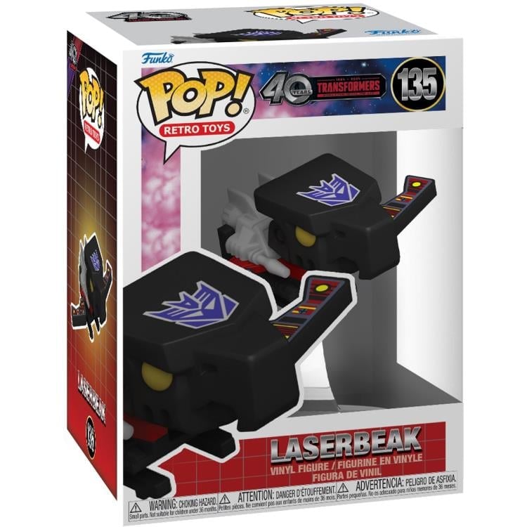 Pop! Retro Toys: Transformers Generation 1 - Laserbeak Gallery Image 4