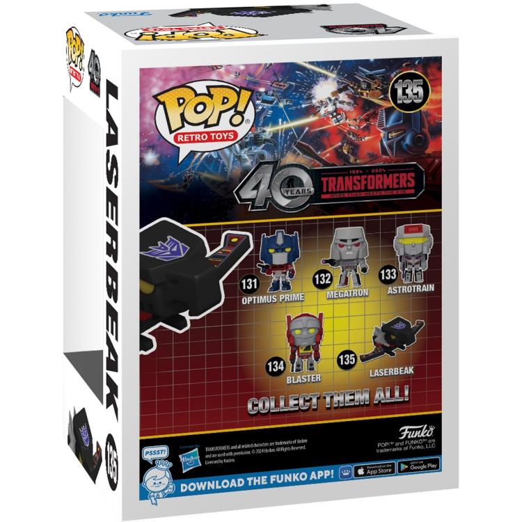 Pop! Retro Toys: Transformers Generation 1 - Laserbeak Gallery Image 5