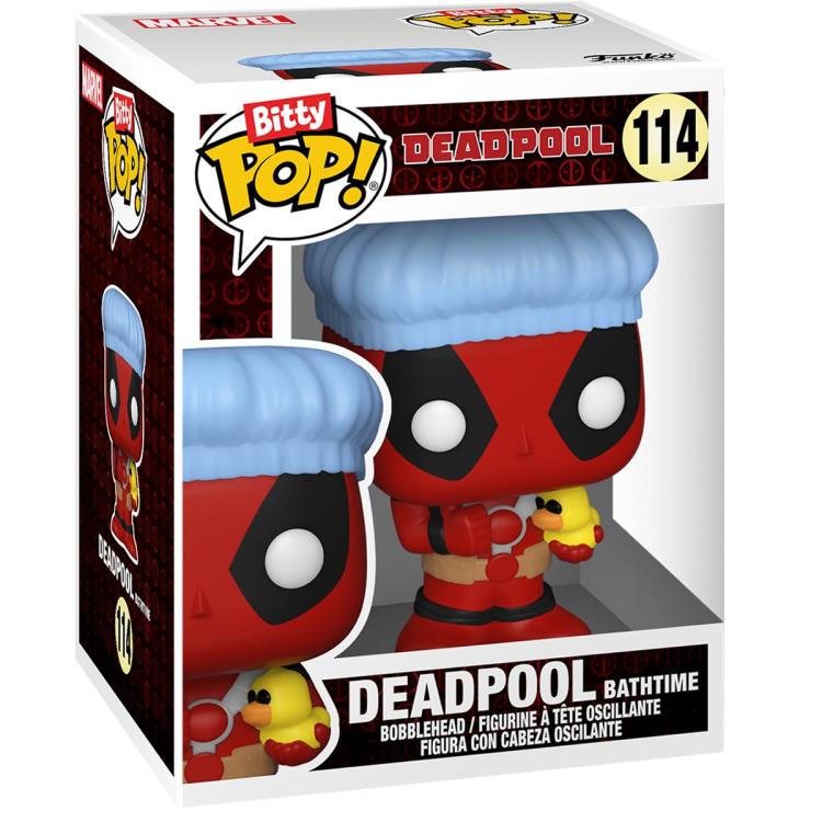 Deadpool Bitty Pop! Bathtime Four-Pack