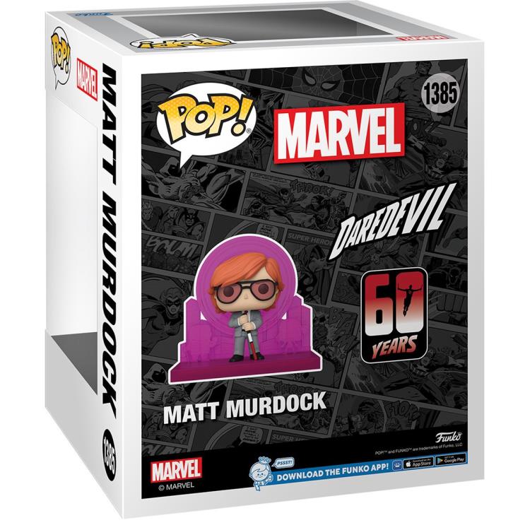 Pop! Deluxe: Daredevil 60th Anniversary - Matt Murdock with Radar Gallery Image 5