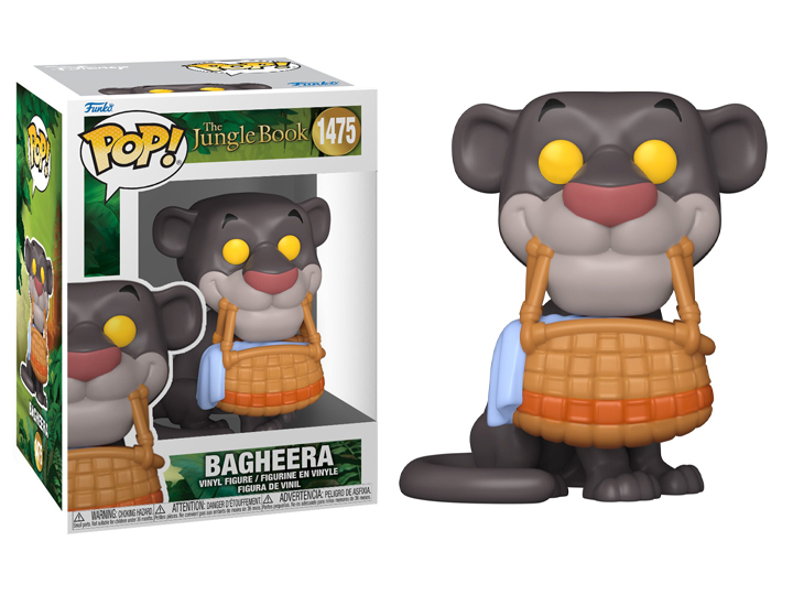 Pop! Disney: The Jungle Book  - Bagheera (with Basket) Gallery Image 1
