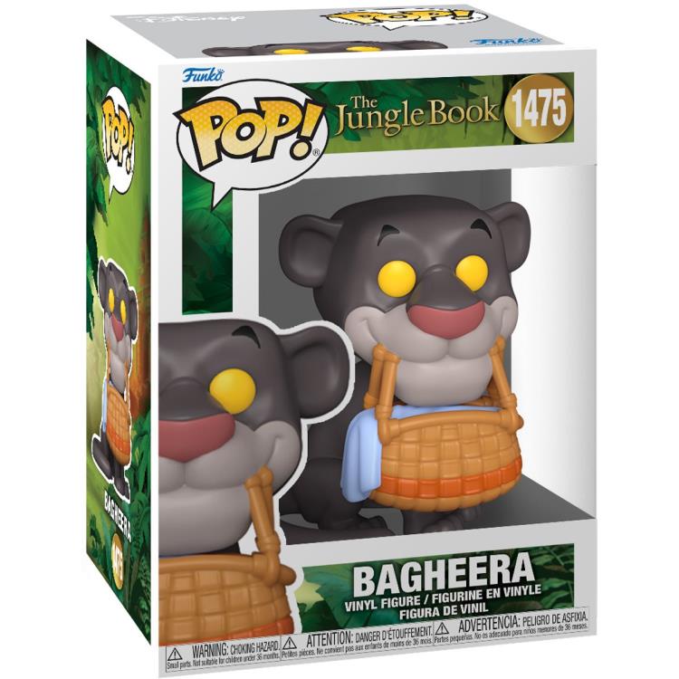 Pop! Disney: The Jungle Book  - Bagheera (with Basket) Gallery Image 4