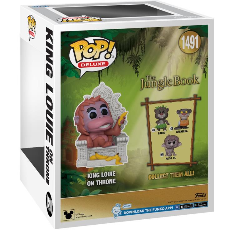 Pop! Deluxe: The Jungle Book - King Louie on Throne Gallery Image 5