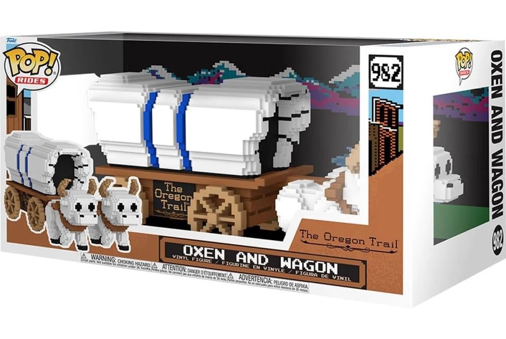 Pop! Rides Super Deluxe: The Oregon Trail - Oxen and Wagon Gallery Image 4