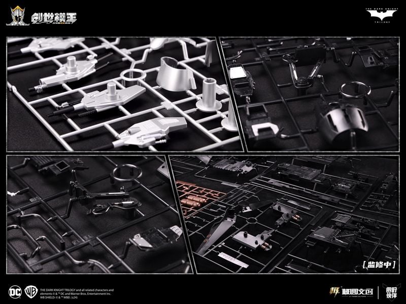 The Dark Knight Tumbler and Bat-Pod Deluxe 1/12 Scale Model Kit Gallery Image 12