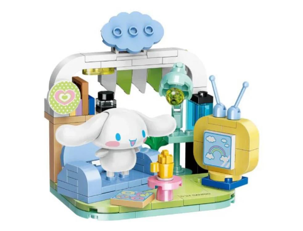 Sanrio Have Fun at Home Building Block Set of 6 Displays Gallery Image 7
