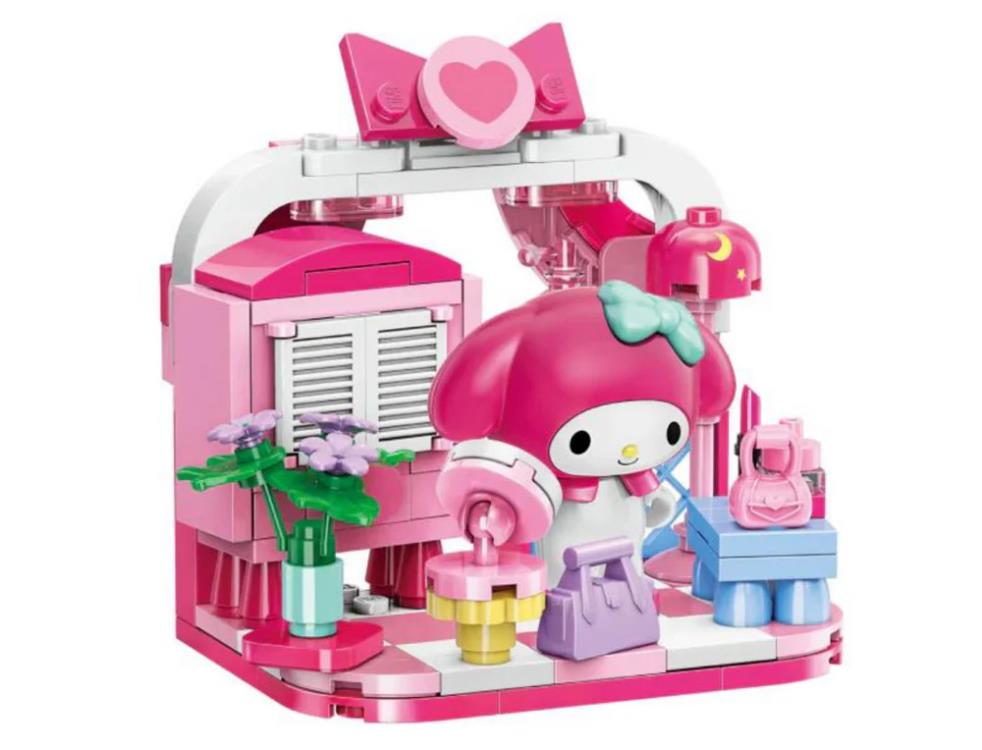 Sanrio Have Fun at Home Building Block Set of 6 Displays Gallery Image 4