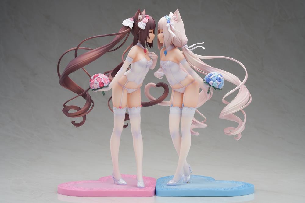 Nekopara Chocola & Vanilla (Vanilla Dream of Eden Ver.) 1/7 Scale Figure Set with Bonus Gallery Image 20
