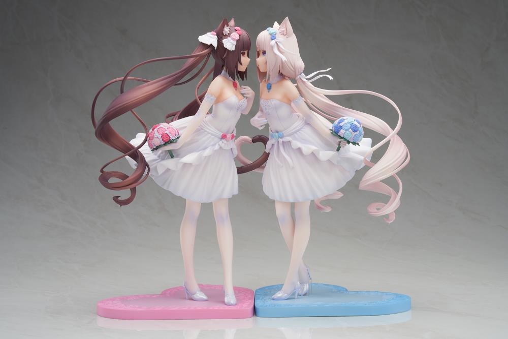 Nekopara Chocola & Vanilla (Vanilla Dream of Eden Ver.) 1/7 Scale Figure Set with Bonus Gallery Image 12