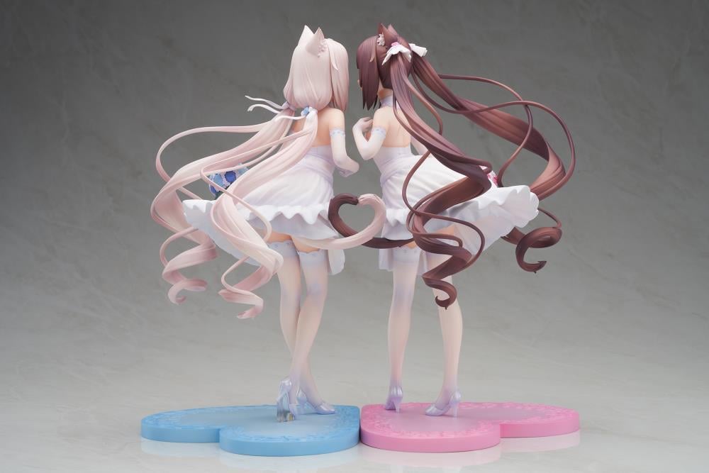 Nekopara Chocola & Vanilla (Vanilla Dream of Eden Ver.) 1/7 Scale Figure Set with Bonus Gallery Image 13