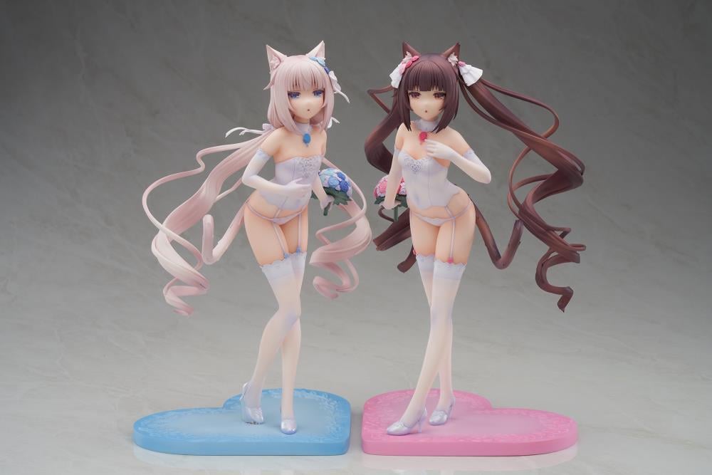 Nekopara Chocola & Vanilla (Vanilla Dream of Eden Ver.) 1/7 Scale Figure Set with Bonus Gallery Image 18