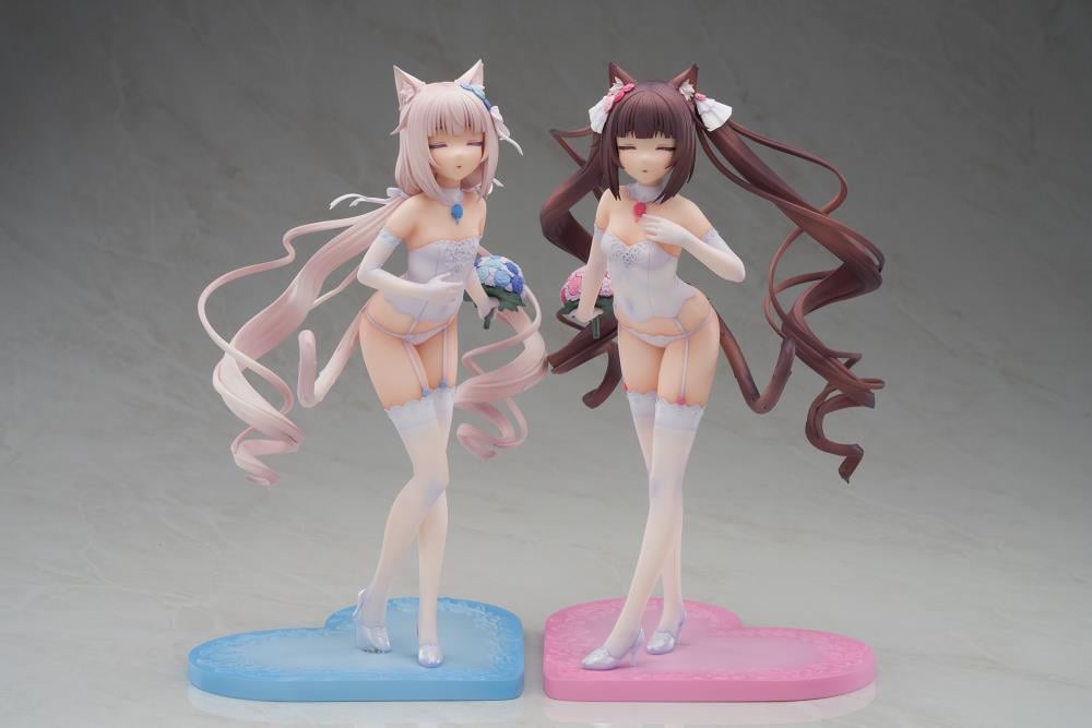 Nekopara Chocola & Vanilla (Vanilla Dream of Eden Ver.) 1/7 Scale Figure Set with Bonus Gallery Image 19