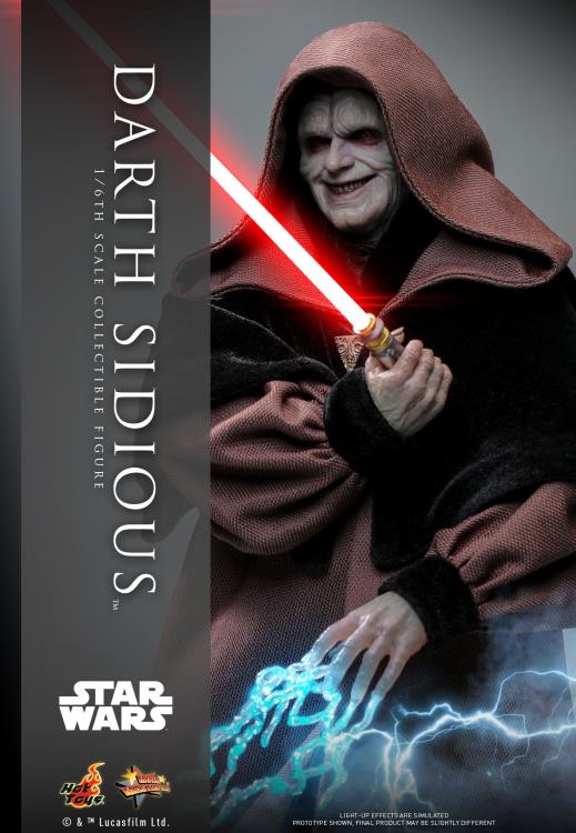 Star Wars: Revenge of the Sith MMS745 Darth Sidious 1/6th Scale Collectible Figure Gallery Image 19