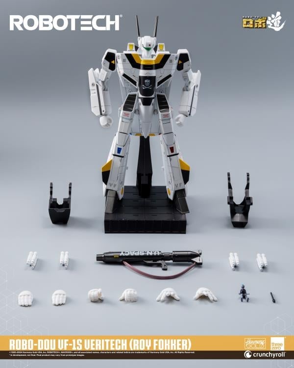 Robotech ROBO-DOU VF-1S Veritech (Roy Fokker) Action Figure Gallery Image 23