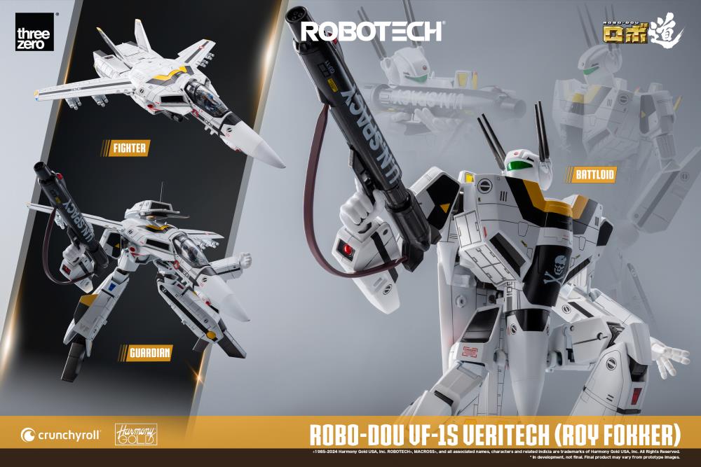Robotech ROBO-DOU VF-1S Veritech (Roy Fokker) Action Figure Gallery Image 24