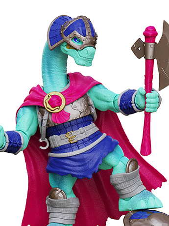 Saurozoic Warriors Kolig Shipbreaker (Viking Brontosaurus) 1/12 Scale Action Figure Gallery Image 2
