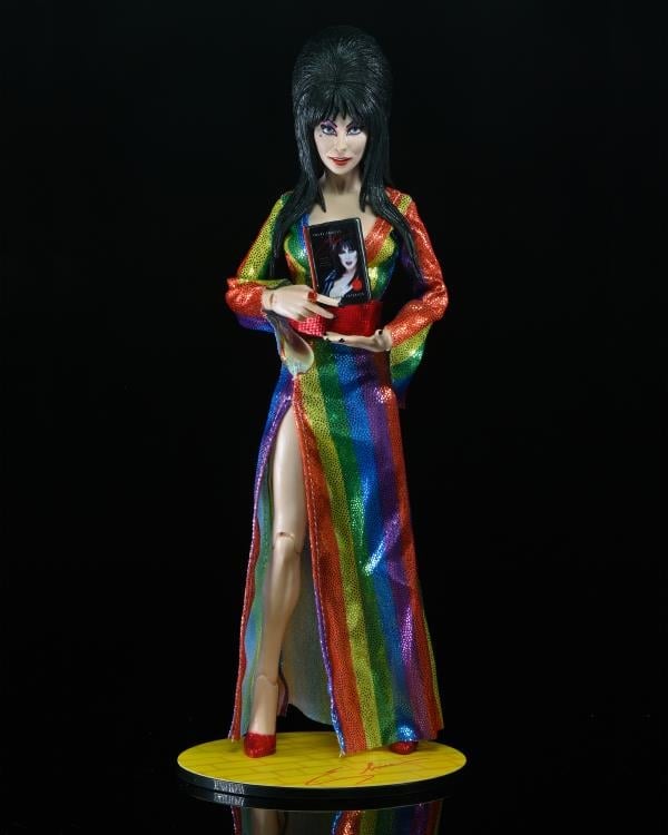 Elvira, Mistress of the Dark Elvira (Over the Rainbow Ver.) Clothed Action Figure Gallery Image 7