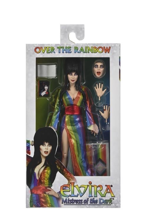 Elvira, Mistress of the Dark Elvira (Over the Rainbow Ver.) Clothed Action Figure Gallery Image 12