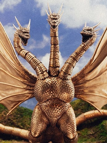 Godzilla vs. King Ghidorah (1991) King Ghidorah PX Previews Exclusive Action Figure Gallery Image 2