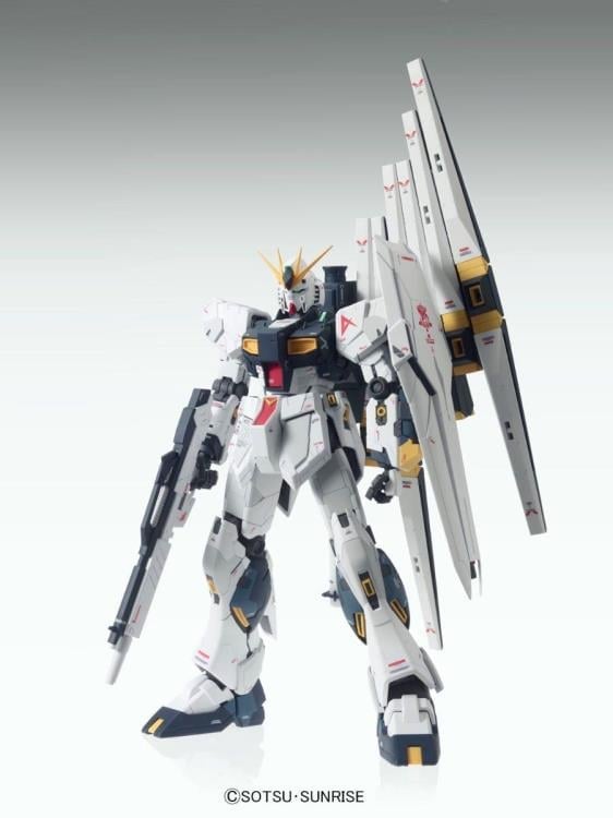 Mobile Suit Gundam: Char's Counterattack MG Nu Gundam (Ver. Ka) 1/100 Scale Model Kit Gallery Image 4