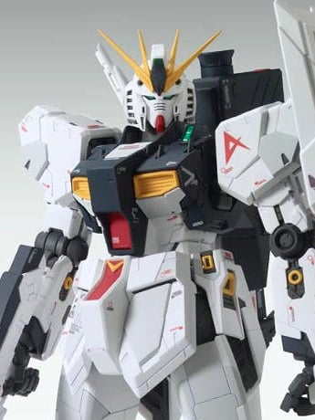 Mobile Suit Gundam: Char's Counterattack MG Nu Gundam (Ver. Ka) 1/100 Scale Model Kit Gallery Image 2