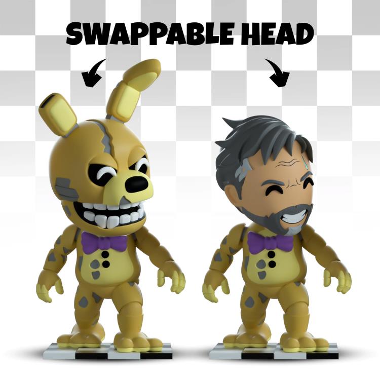Five Nights at Freddy's (2023) Yellow Rabbit Vinyl Figure Gallery Image 6