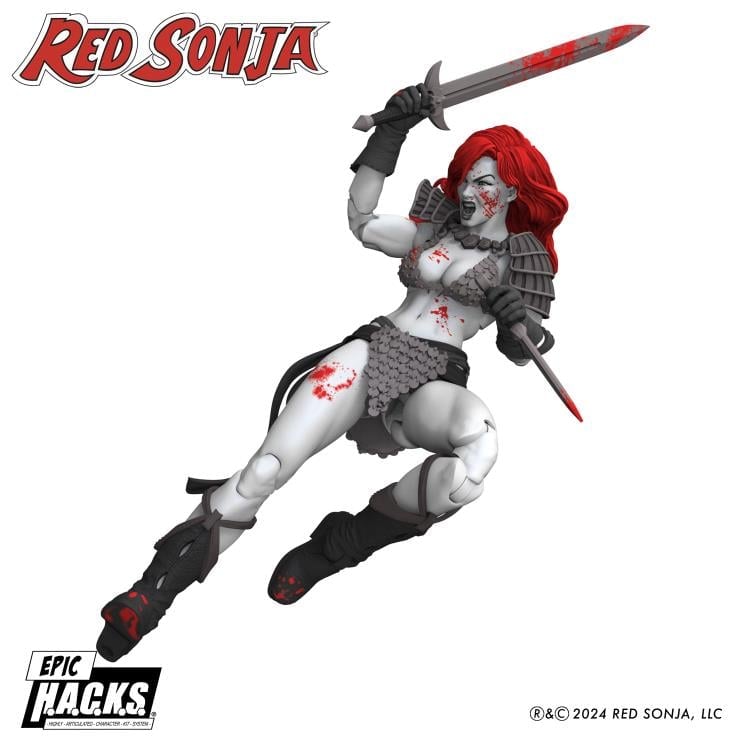 Red Sonja Epic H.A.C.K.S. Red Sonja (Black, White & Red) PX