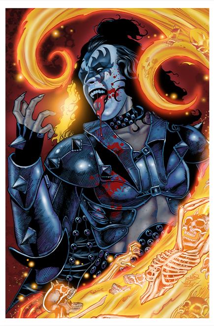 KISS The Demon (Destroyer Era) 1/4 Scale Limited Edition Statue Gallery Image 19