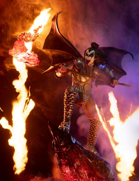 KISS The Demon (Destroyer Era) 1/4 Scale Limited Edition Statue Gallery Image 17