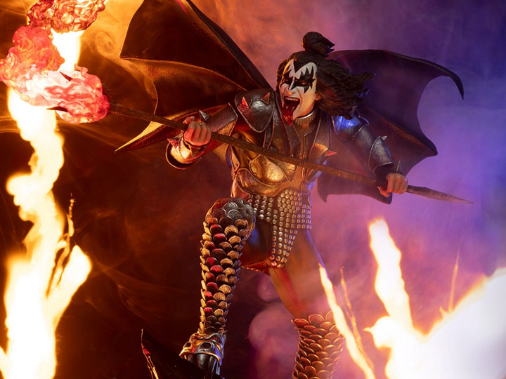 KISS The Demon (Destroyer Era) 1/4 Scale Limited Edition Statue Gallery Image 1