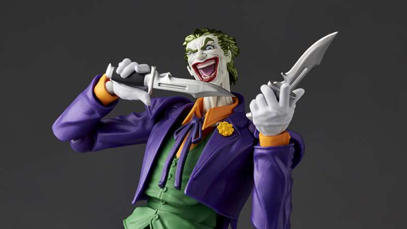 DC Comics Amazing Yamaguchi Revoltech NR055 The Joker (Ver. 1.5) Action Figure Gallery Image 6