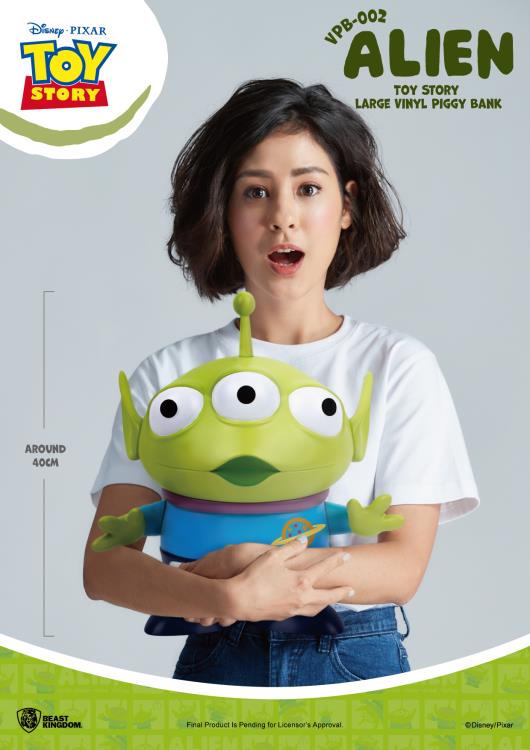 Toy Story VPB-002 Large Alien Toy Vinyl Piggy Bank Gallery Image 10