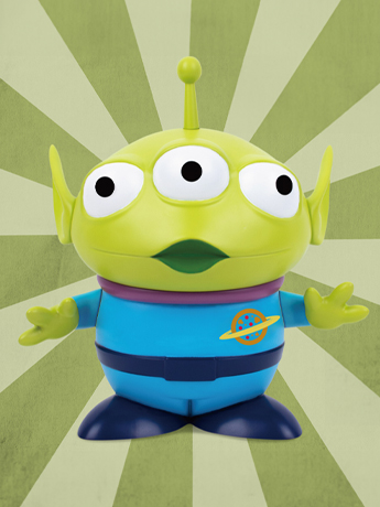 Toy Story VPB-002 Large Alien Toy Vinyl Piggy Bank Gallery Image 2