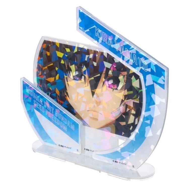 Gundam SEED Freedom Birthday Series Kira Yamato Exclusive Hologram Acrylic Stand Gallery Image 3