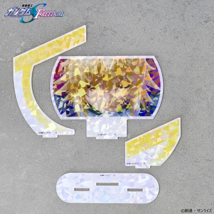 Gundam SEED Freedom Birthday Series Cagalli Yula Athha Exclusive Hologram Acrylic Stand Gallery Image 4