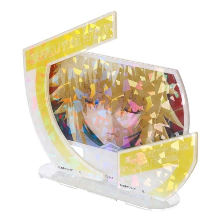 Gundam SEED Freedom Birthday Series Cagalli Yula Athha Exclusive Hologram Acrylic Stand Gallery Image 3