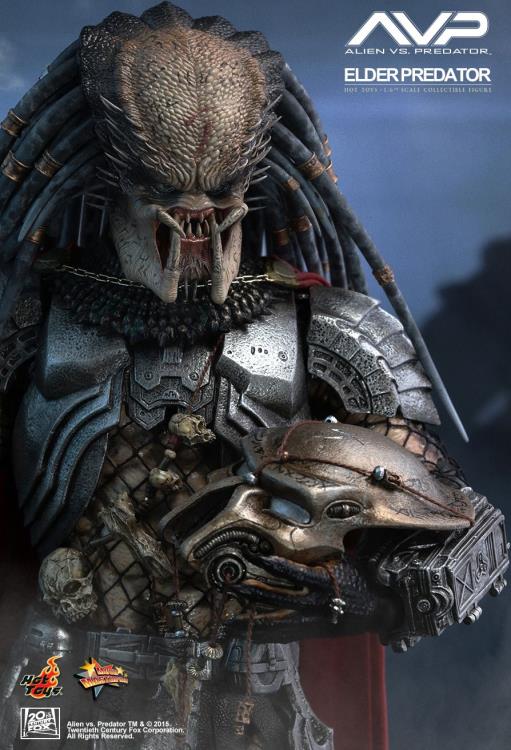 Alien vs. Predator MMS325 Elder Predator 1/6th Scale Collectible Figure Gallery Image 3