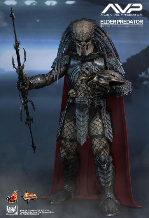 Alien vs. Predator MMS325 Elder Predator 1/6th Scale Collectible Figure Gallery Image 11