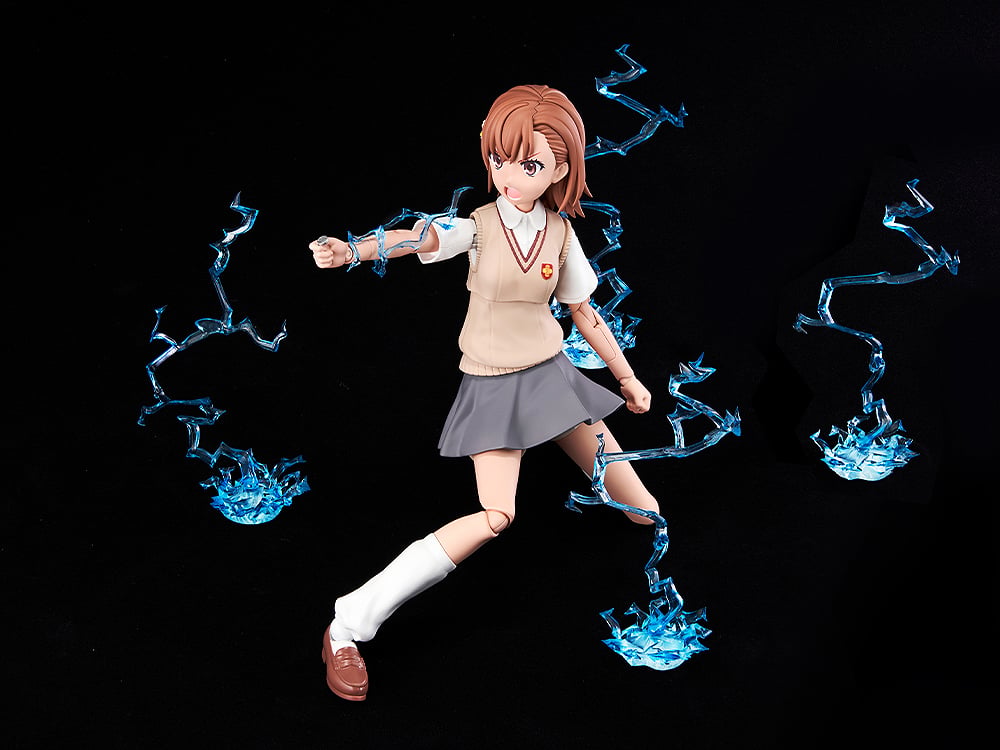 A Certain Scientific Railgun T Kadokawa Plastic Model Series Mikoto Misaka (DX Ver.) Model Kit Gallery Image 5