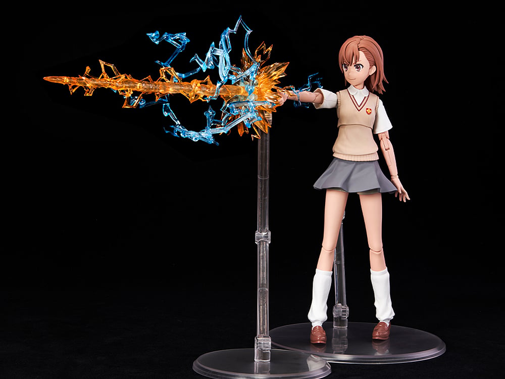 A Certain Scientific Railgun T Kadokawa Plastic Model Series Mikoto Misaka (DX Ver.) Model Kit Gallery Image 4