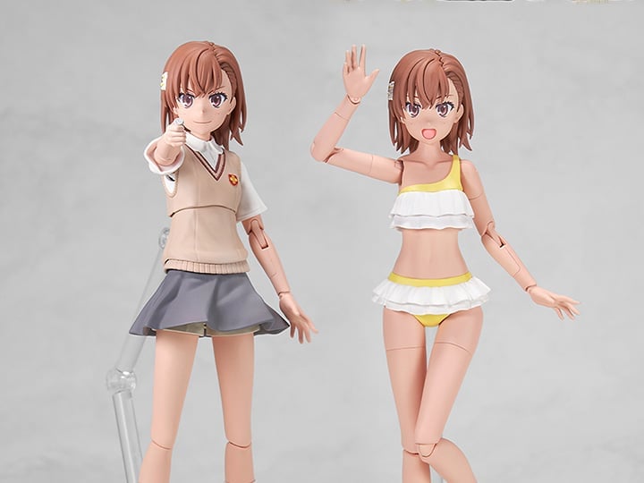 A Certain Scientific Railgun T Kadokawa Plastic Model Series Mikoto Misaka (DX Ver.) Model Kit Gallery Image 1