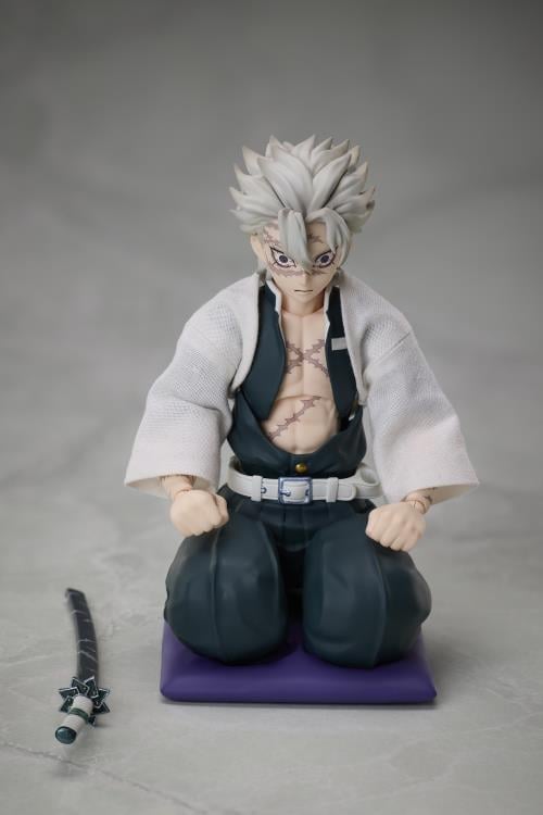 Demon Slayer: Kimetsu no Yaiba BUZZmod. Sanemi Shinazugawa 1/12 Scale Action Figure Gallery Image 6