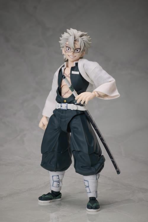Demon Slayer: Kimetsu no Yaiba BUZZmod. Sanemi Shinazugawa 1/12 Scale Action Figure Gallery Image 3