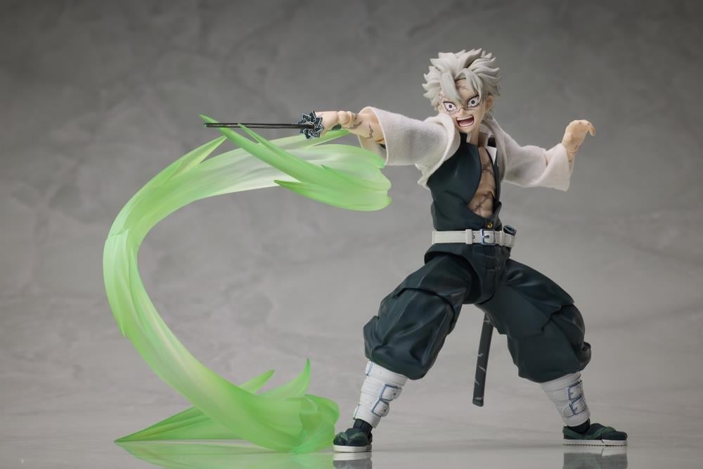 Demon Slayer: Kimetsu no Yaiba BUZZmod. Sanemi Shinazugawa 1/12 Scale Action Figure Gallery Image 7