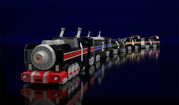 KyuuKyuu Sentai GoGoFive Super Mini-Pla Grand Liner Exclusive Model Kit (Reissue) Gallery Image 10