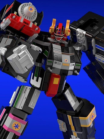 KyuuKyuu Sentai GoGoFive Super Mini-Pla Grand Liner Exclusive Model Kit (Reissue) Gallery Image 2