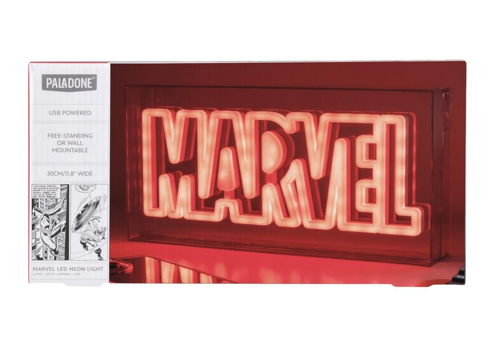 Marvel Logo LED Neon Light Gallery Image 6