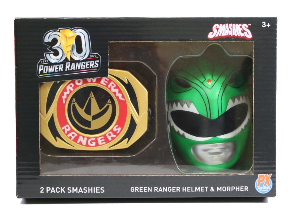Mighty Morphin Power Rangers Smashies Green Ranger Helmet & Morpher PX Previews Exclusive Stress Ball Gallery Image 14
