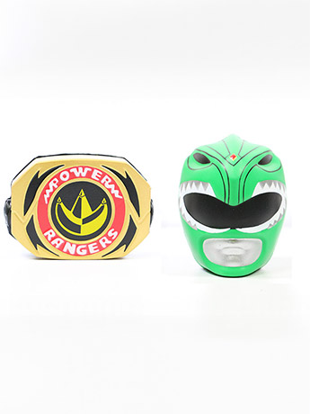 Mighty Morphin Power Rangers Smashies Green Ranger Helmet & Morpher PX Previews Exclusive Stress Ball Gallery Image 2