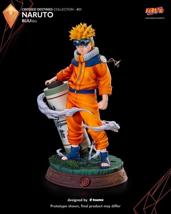 Naruto BIJUtsu Crossed Destinies Collection #1 Naruto 1/4 Scale